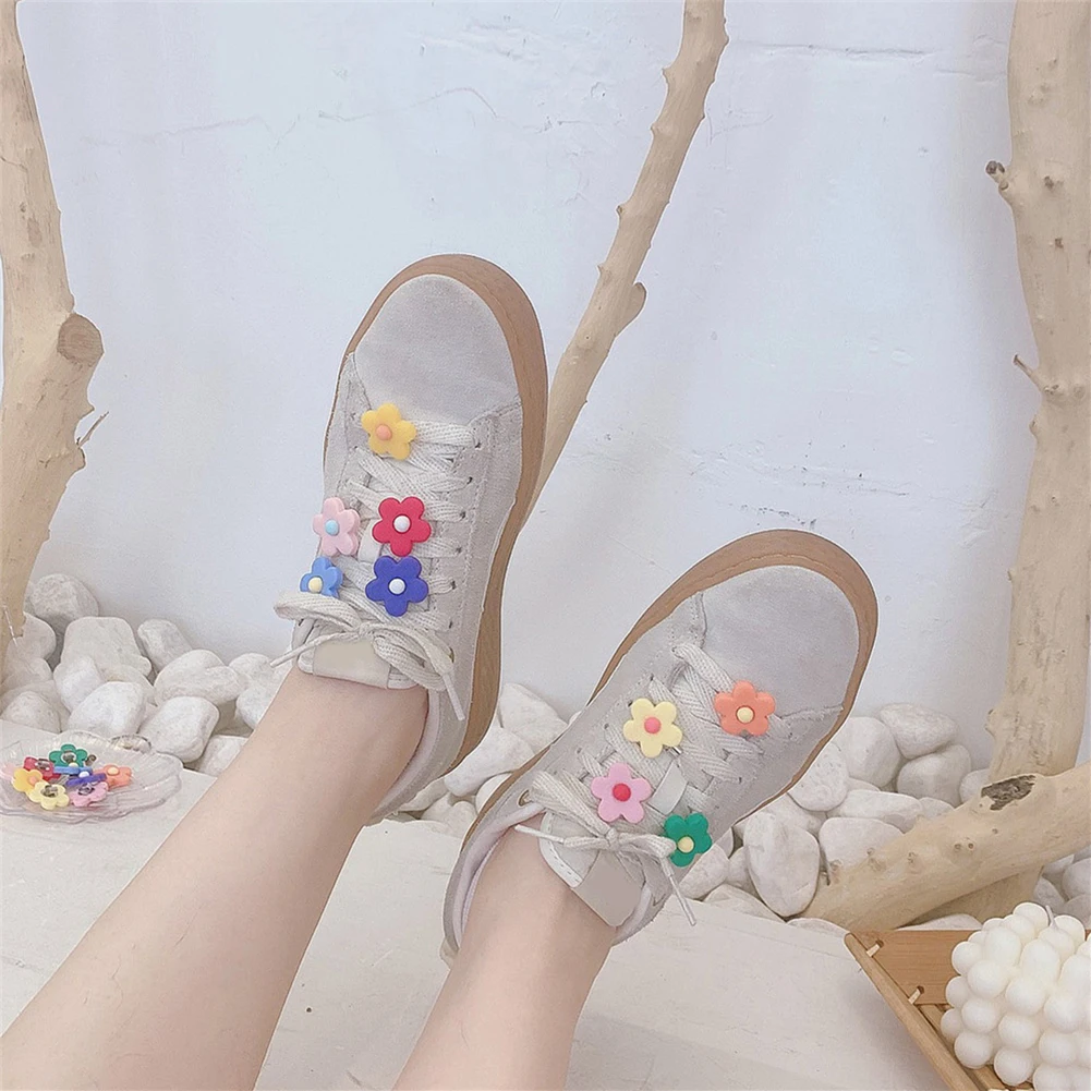 Шнурки декоративная пряжка для шнурков Милая трехмерная обувь цветок пряжка подарки для детей обувь пряжки аксессуары