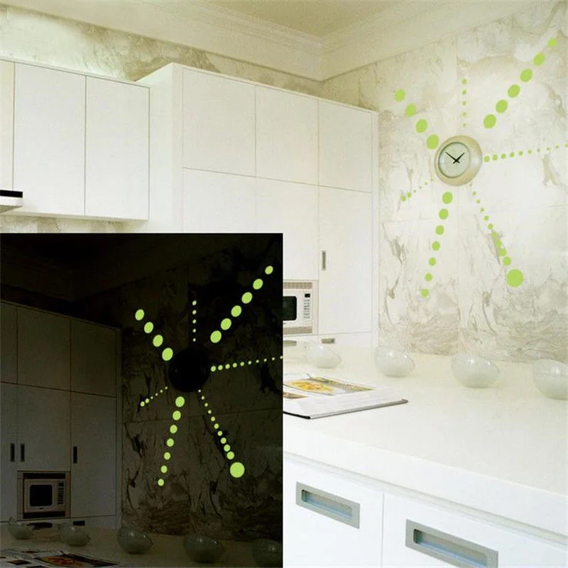 400pcs Glow In The Dark Star Round Dot Wall Stickers Luminous Home Kids Room Decor Cartoon DIY Switch Sticker Wall Stickers