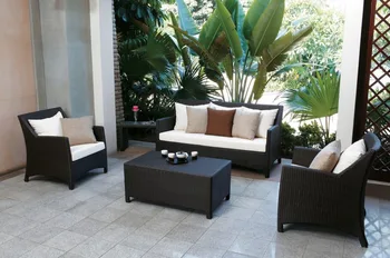 

Rattan design Furniture 4-Pieces Rattan Sofa Coffee Table