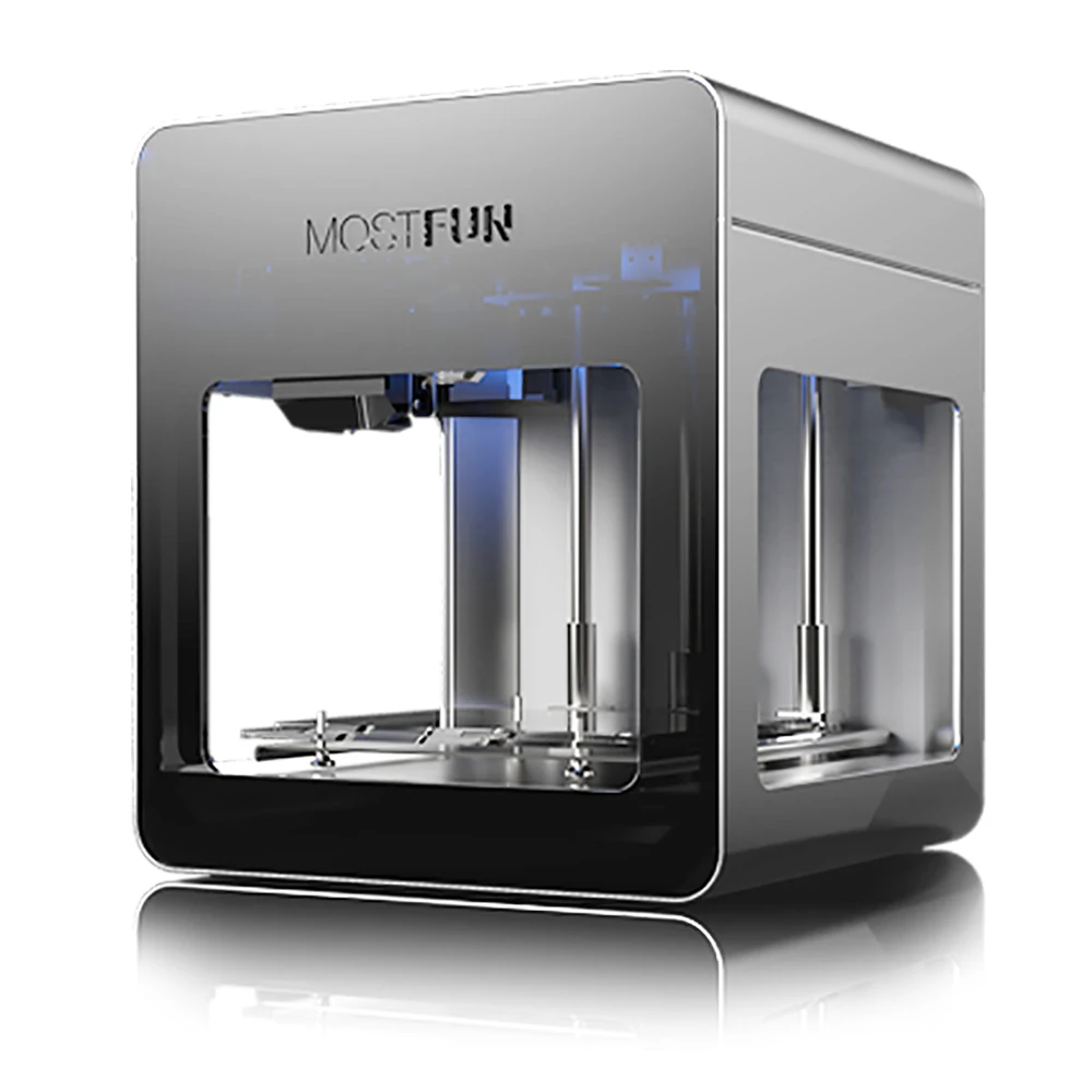 MOSTFUN Sail 3d Printer Metal Frame Structure Acrylic Covers Optimized
