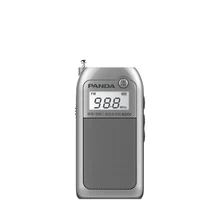 Панда 6201 радио пожилых мини карманный портативный USB интерфейс заряжаемая TF карта MP3 игра полупроводниковое радио