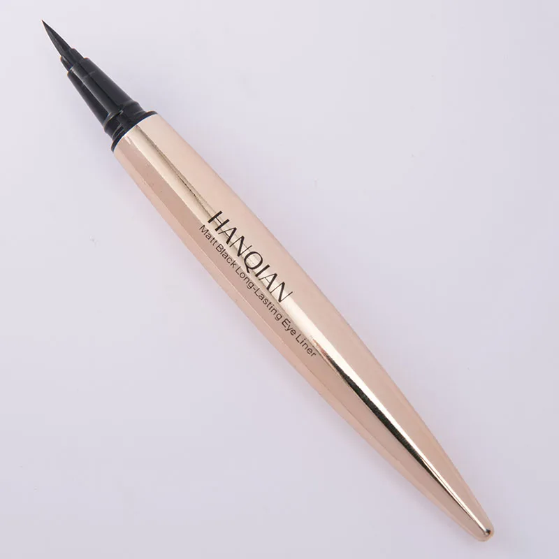 Прохладный черный стойкий карандаш для глаз матовый черный водонепроницаемый жидкий карандаш для глаз инструмент для контура глаз макияж декоративная косметика первой необходимости
