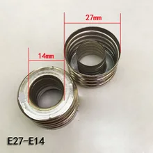 20 шт. E14 к E27 лампа гнездо адаптера кольцо, цоколь конвертер E27 Light Держатель конвертер адаптер Винт Разъем преобразования