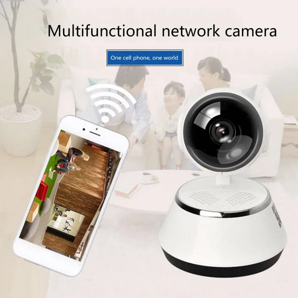 

Wireless Camera 720P HD Intelligent Network WiFi Remote Control Monitor Surveillance Camera Home Security Night Vision