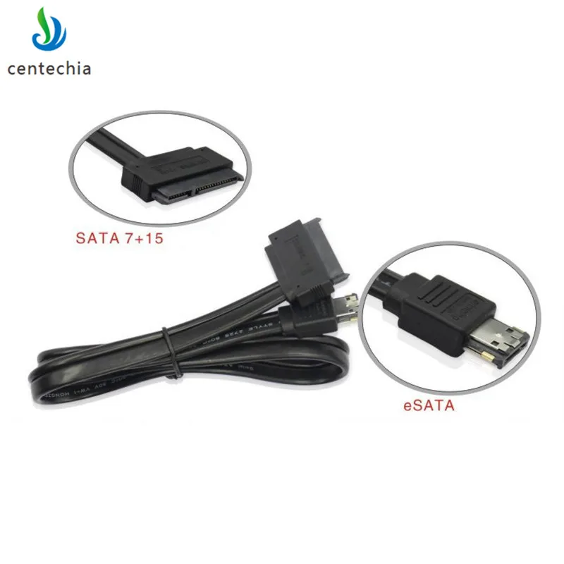 Centechia Новый Power eSATA USB 3. 0 5V 12V Combo к 2 'ƈ 5'' 22pin SATA HDD Адаптерный кабель|esata usb|power
