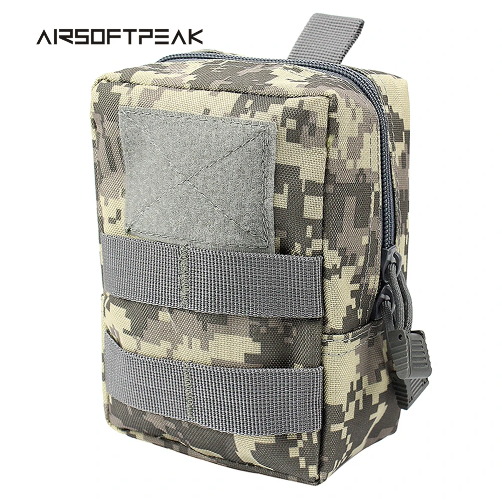 

Outdoor 1000D Multifunctional EDC Molle Pouch Tool Zipper Waist Pack Military Tactical Hunting Accessory Durable Belt Pouch~