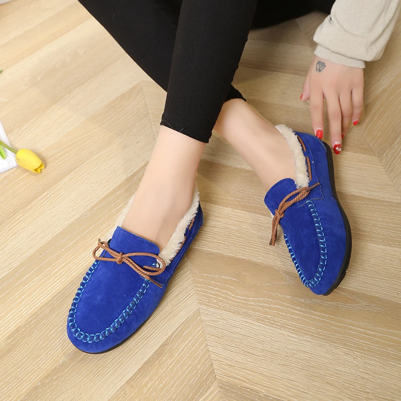 2018-Winter-Women-Fur-Loafers-Plush-Slip-on-Shoes-Woman-Flats-Bow-Loafer-Faux-Fur-Boat (1)
