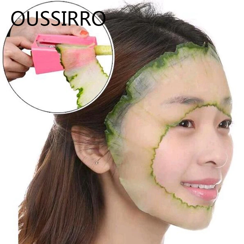 

Make Up Mask slicer cucumber beauty Cucumber mask cutter beauty device Kitchen Gadget Tool Vegetable Fruit Curl Slicer
