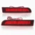 LED Rosso Paraurti Posteriore Del Riflettore Coda del Freno di Arresto Corsa e Jogging di Svolta Della Lampada Della Luce Per Mitsubishi Lancer 2008 2009 2010 2011 2012 2013-14