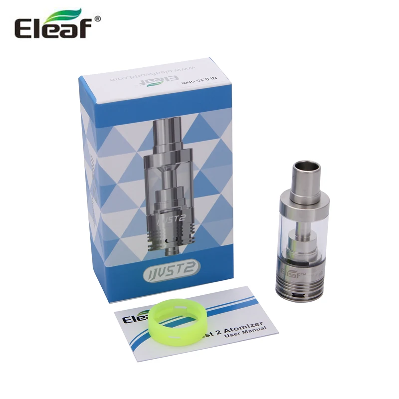 

Original Eleaf iJust 2 Atomizer iJust 2 TC Atomizer 5.5ml Capacity EC Head 510 Thread for iJust 2 Kit e-cigrettes