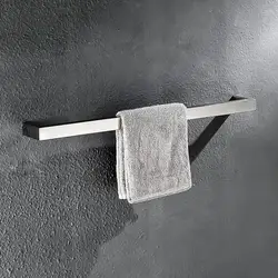 Vidric Высокое качество 304 из нержавеющей стали матовый одно полотенце бар ванна Держатель для полотенца полотенце кольцо аксессуары для