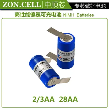 

3.7v li po li-ion batteries lithium polymer battery lipo ion rechargeable lithium-ion for 800mAh 1.2V 2/3AA