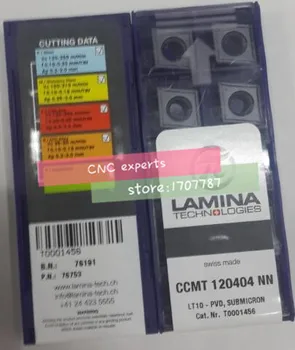 

10Pcs CCMT120404 NN LT10/CCMT120408 NN LT10 tungsten Carbide insert Cutting tools turning ,carbide inserts Lathe turning tool