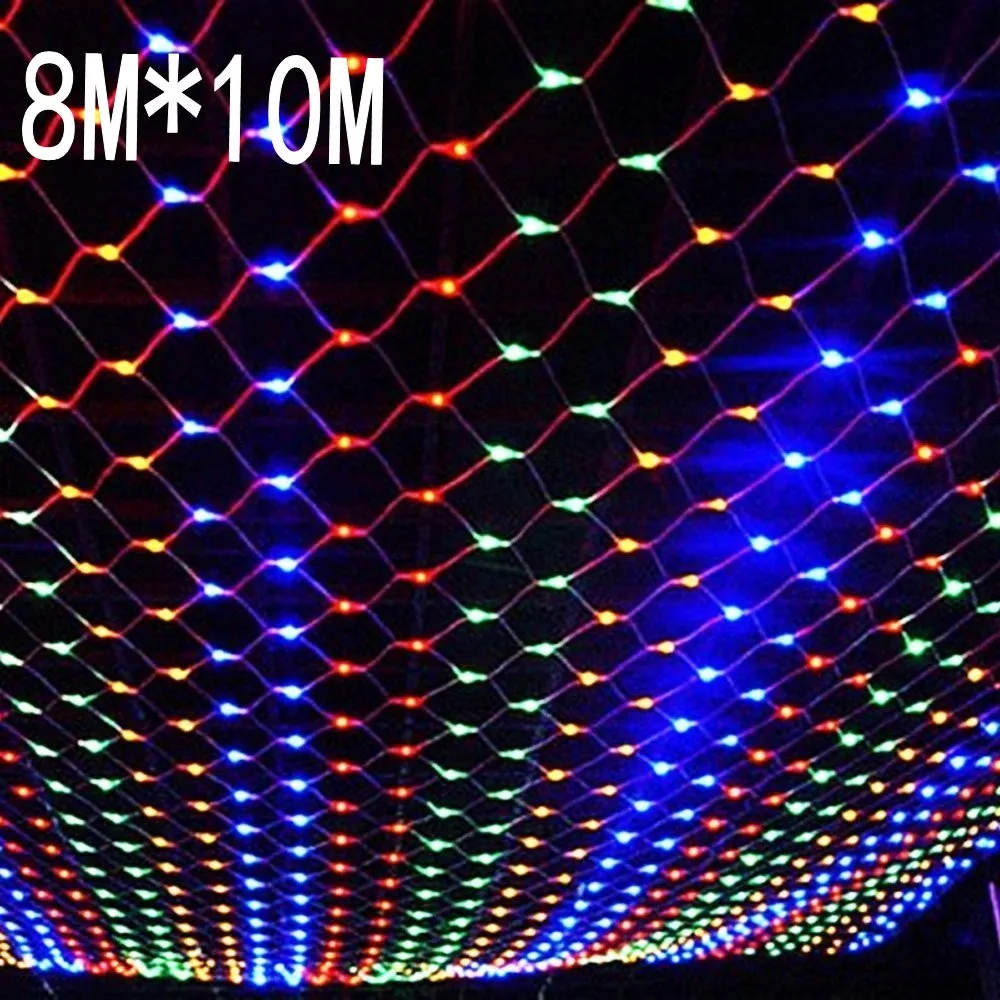 8mx10m 2600 Led 220V super bright net mesh string light xmas christmas light new year garden Lawn wedding holiday lighting 8mx10m 2600 Led 220V super bright net mesh string light xmas christmas light new year garden Lawn wedding holiday lighting