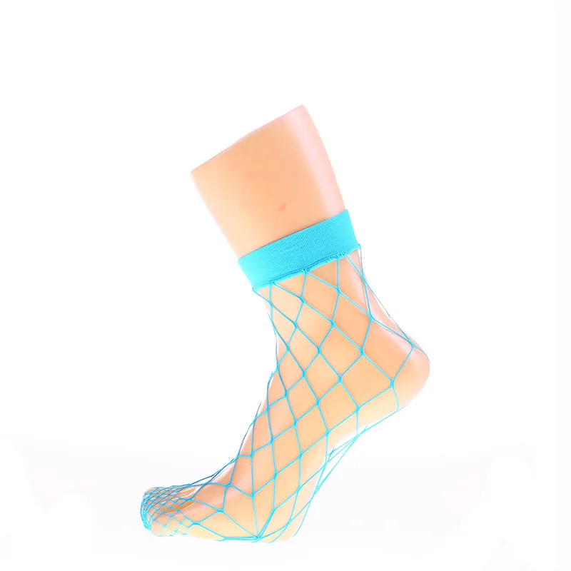 7 цветов. Шикарные уличные Женские Дышащие сетчатые носки в стиле Харадзюку карамельного цвета. Сексуальные сетчатые носки с вырезами, женские милые сетчатые носки