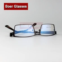 Новые модные ретро мужские очки с полной оправой, мужские очки для близорукости по рецепту, металлические очки Rxable 8085(46-16-137
