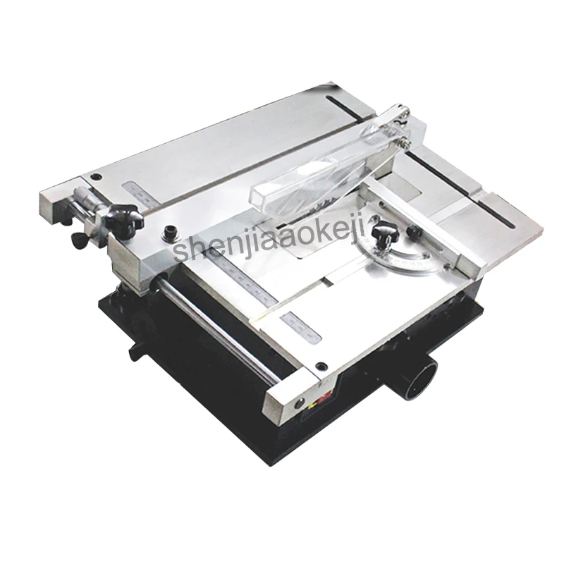 Woodworking machinery Table Saw Micro Small Table Sawing machine Circular Saw Mini Precision Table Saw 220v240w 1pc metal saw machinery portable sawing machine low noise small metalworking sawing machine with english manual