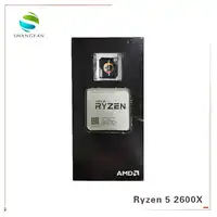 New AMD Ryzen 5 2600X R5 2600X 3.6 GHz Six-Core Twelve-Thread 95W CPU Processor YD260XBCM6IAF Socket AM4