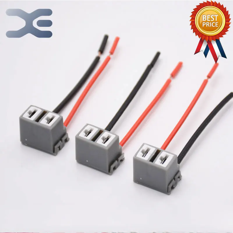 

1Pcs H7 Ceramic Socket Car Headlights High Temperature Resistance Socket Plug Fire Retardant