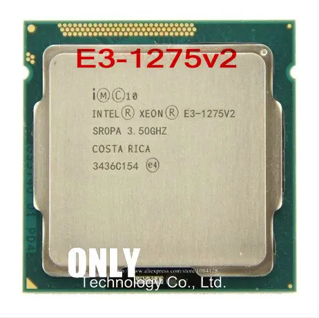 Ginal E3-1275V2 E3-1275 V2 E3 1275V2 процессор процессора 3,5 ГГц 77 Вт четырехъядерный разбрызгивающиеся части
