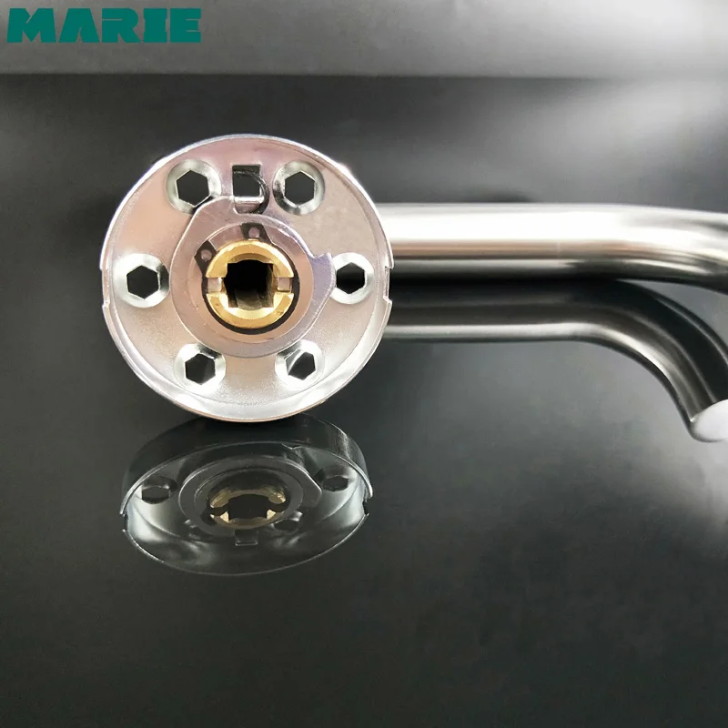 LH1002 New stainless steel 304 lever door handle,interior door lever handles,tube entry lever handle