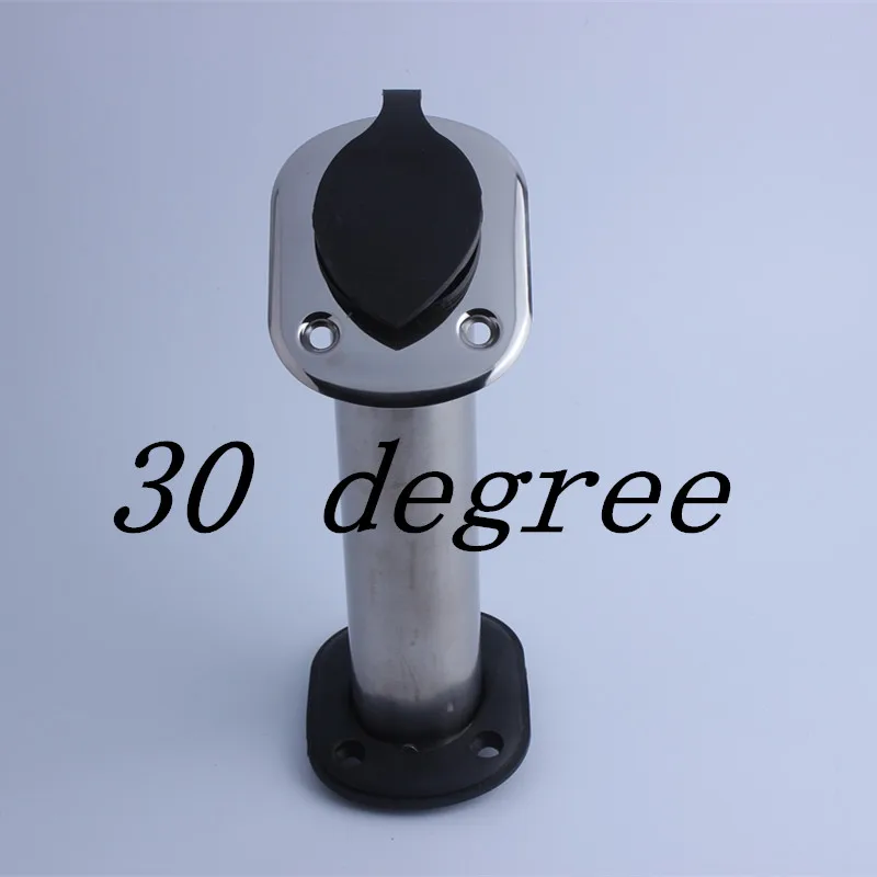 Boat Fishing Rod Holder Flush Mount Stainless Steel Fishing Pole Stand
