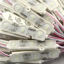 Светодиодный модуль освещения SMD 5730 3 светодиодный s IP68 водонепроницаемый белый теплый белый DC 12 V реклама свет светодиодный знак Подсветка свет