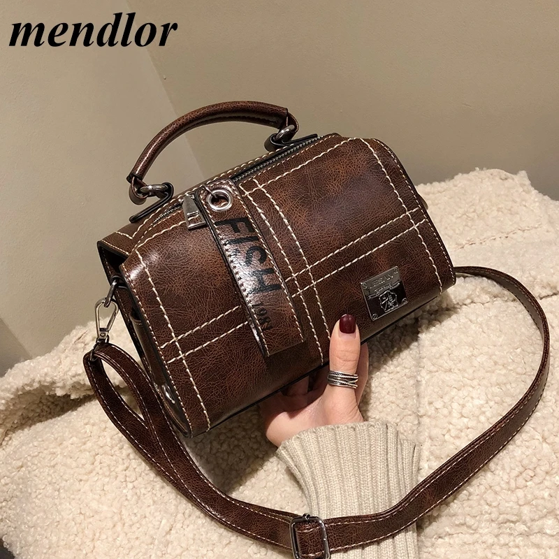 

Thread Plaid pillow tote leather women bags luxury messenger Patchwork 2019 new shoulder famous brand crossbody designer handbag