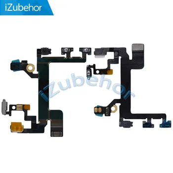 

100% warranty Volume Power Mute Button Flex On Off Cable ribbon For iphone 5s by free shipping; 5pc/lot