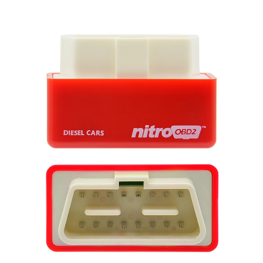 Nitro OBD2 Prower Prog для дизеля больше мощности и крутящего момента, чем Nitroobd2 с кнопкой сброса автомобильный чип настройки