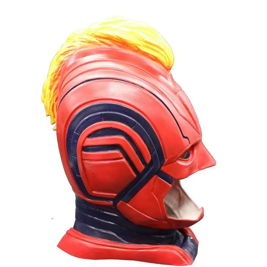 Marvel Legends Action Figure Toys Hero Cosplay Party Skrull Adult Children Captain Marvel Mask