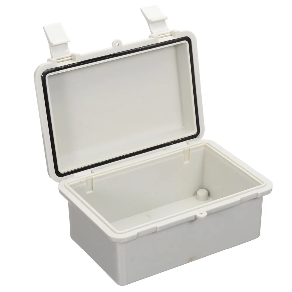 

Outdoor Waterproof Electronic Junction Box IP65 Enclosure ABS Control Terminal Cable Instrument Box 150x100x70mm