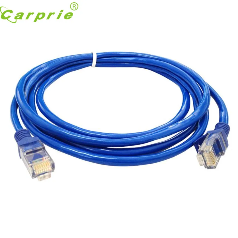 CARPRIE 2017 бесплатная доставка 4 м синий Ethernet Интернет LAN CAT5e сетевой кабель для