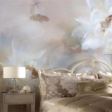Beibehang пользовательские обои росписи цветочный цветок отель спальня фон настенные картины обои для стен 3 d papel де parede