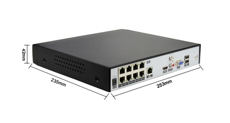 8MP/5mp/4mp/3mp/2mp/1mp IP Камера Blue-Ray Панель Hi3536C Xmeye 4CH/8CH Wi-Fi H.265 48 V POE IP Onvif Камера CCTV NVR Бесплатная доставка