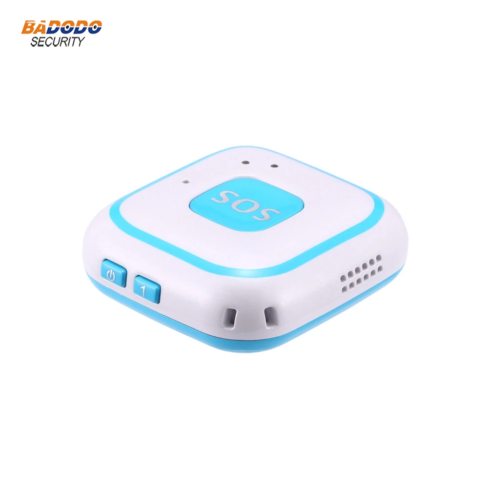 GSM GPRS Elderly Senior SOS Button Emergency Alarm V28 Fall Alarm Real-time Tracking Two Way Talking Geo-fence