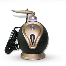 Горячая портативное Домашнее использование мини кислородная машина для лица для омоложение кожи отбеливание морщин увлажняющий парогенератор для лица