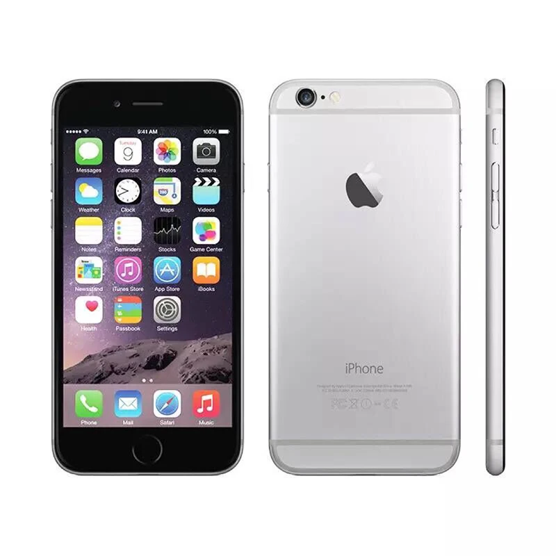 Refurbished Apple iPhone 6 IOS Dual Core 1.4GHz 1GB RAM 128GB ROM 4.7 inch 8.0 MP Camera 3G WCDMA 4G Renovation Mobile phone