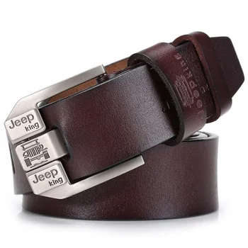 

Brand Leather Belt Men Genuine Leather Belts for Men Luxury Design Cowhide Retro Buckle Belt Cinturones Para Hombre Waist Belt