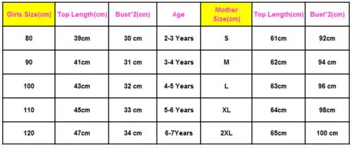 Family-Mother-or-Daughter-Kids-Matching-Vest-Tank-Tee-Set-Outfit-Casual-T-shirt