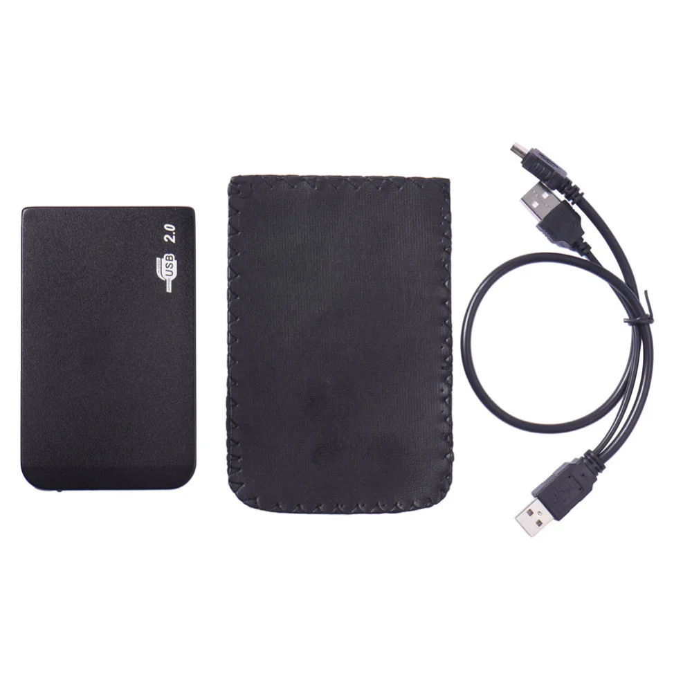 

2.5" USB 2.0 HDD Hard Drive External Enclosure IDE SSD Mobile Disk Box Cases laptop hard drive hdd caddy for Windows/Mac os