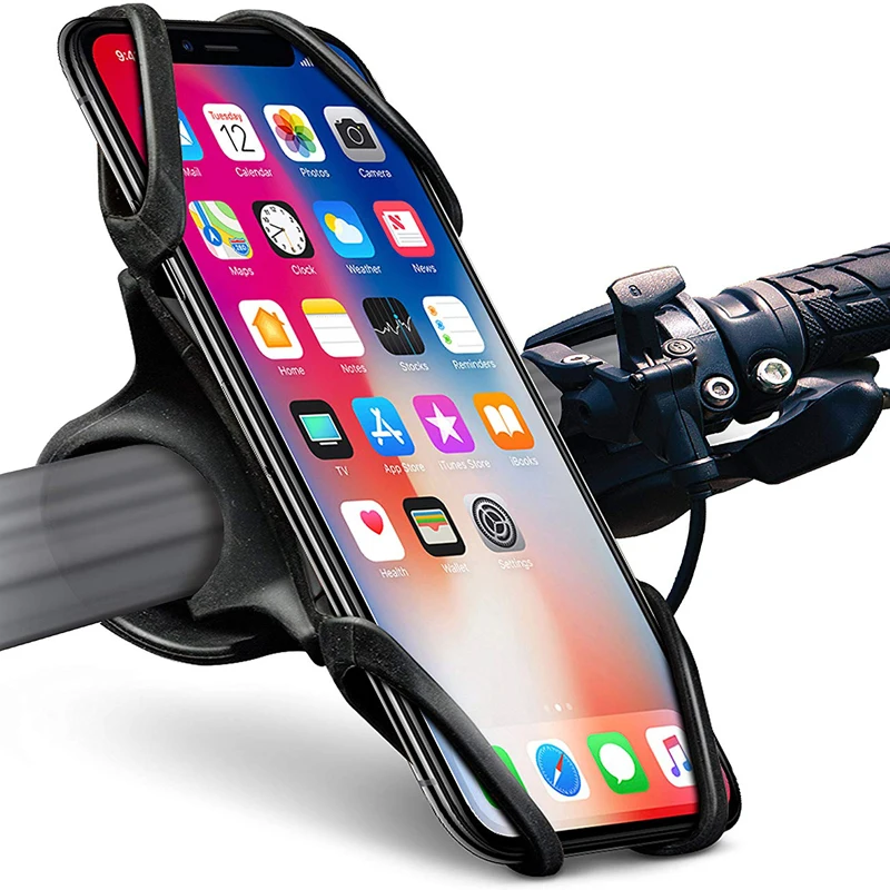 

Universal Bicycle Phone Holder For iPhone X 8 XS 7 Mobile Phone Holder Stand Bike Handlebar Mount GPS Bracket Bike Phone Holder