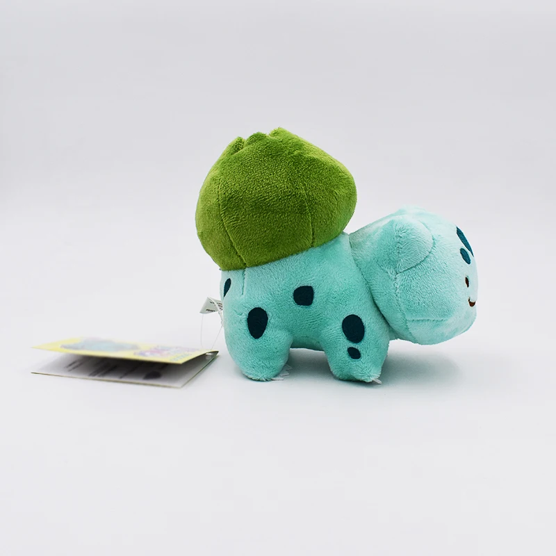 12 см Bulbasaur мультфильм аниме Peluche Игрушки Высокое качество Мягкие игрушки Плюшевые Детские куклы Подарки для детей Рождество