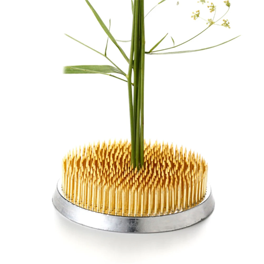 Инструмент для фиксации цветов японская круглая база композиции Ikebana лягушка
