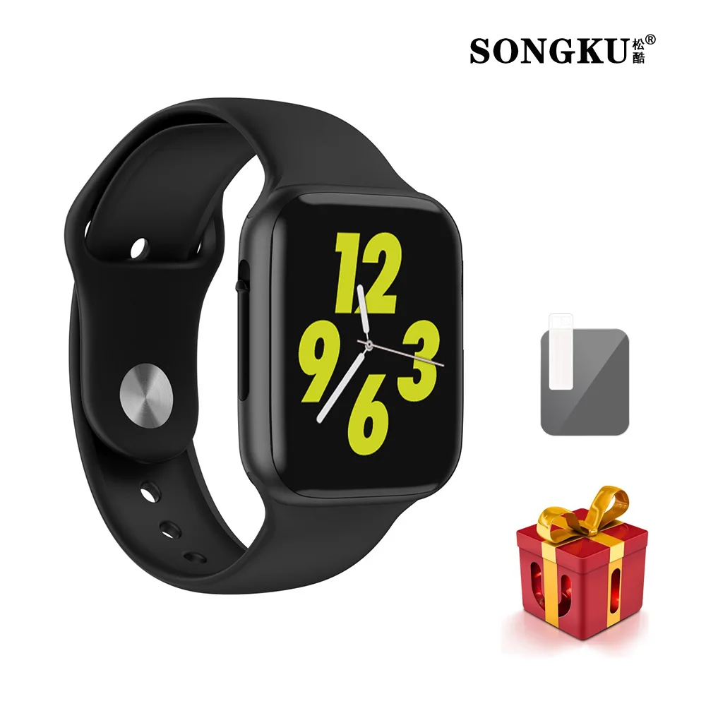 

SONGKU IWO 8 LITE Smart Watch 44mm Watch 4 Heart Rate case for apple iPhone Android phone IWO 8 Cheaper Version