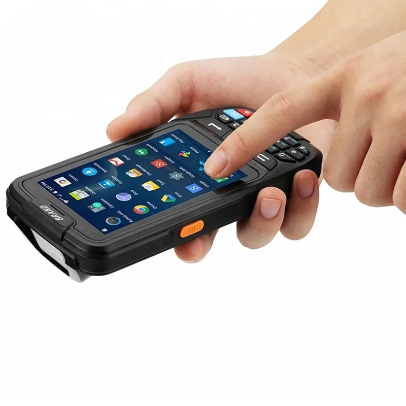 КПК IP65 Водонепроницаемый прочный телефон сборщик данных Android 2d сканер штрих кода|Сканеры| |