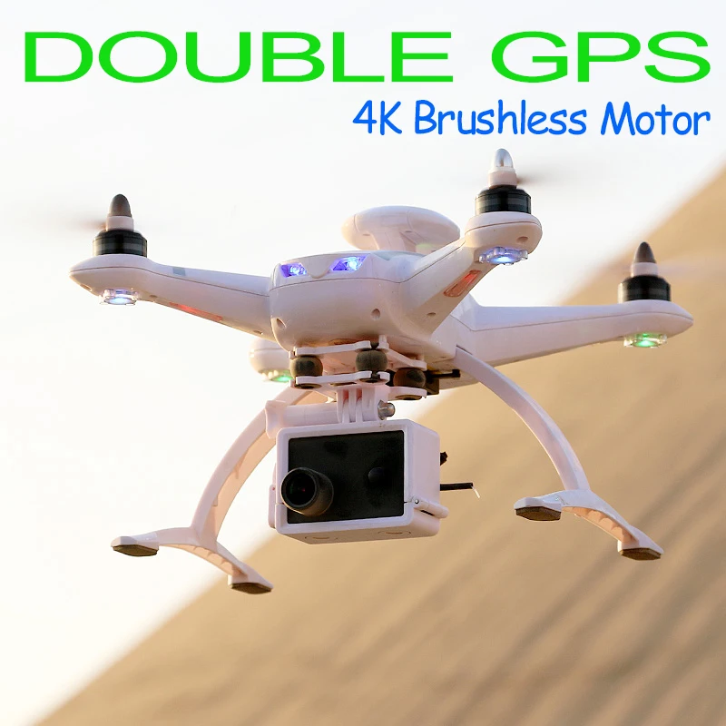 

RC Dron Professional With Camera HD 4K 1080p Double GPS Helicopter Brushless Motor racing drones FPV Quadcopter toys Follow me