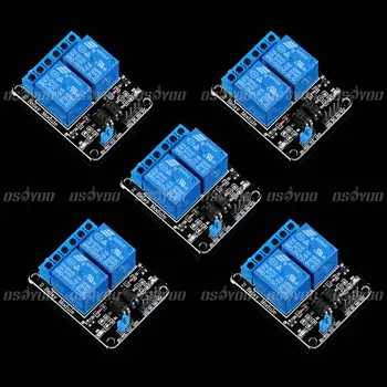 

Electronic 10A 2 Channel 5V Relay Module Shield for Arduino ARM PIC AVR DSP 5PCS/LOT Free Shipping & Drop Shipping