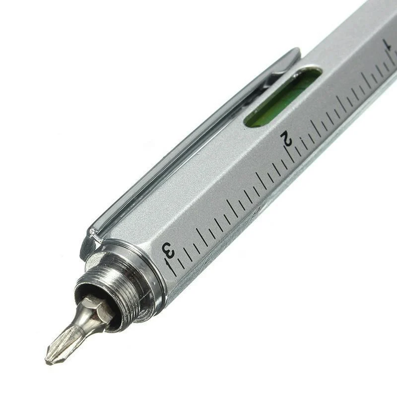 

6 in 1 Multi-function Tool Screwdriver Ballpoint Pen Screen Touch Capacities Phone Handwriting Ballpoint Pen Tool Pen sz Color