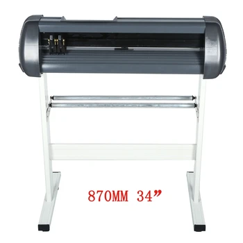 

VINYL 870MM CUTTING PLOTTER CUTTER SIGN 34" DESIGN/CUT SIGN MAKER 3 BLADES